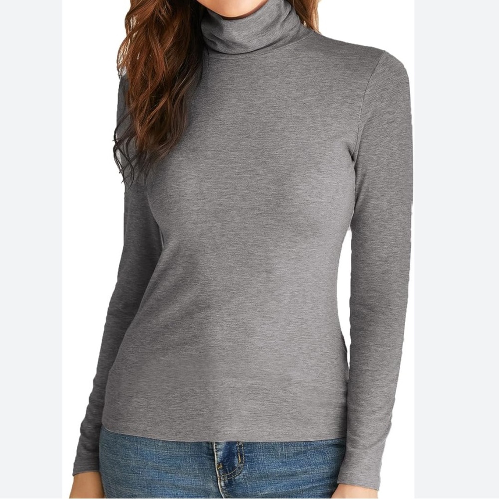 Talbots Turtleneck Long Sleeve Top